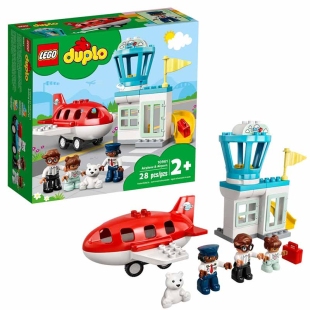 لگو دوپلو  28 قطعه مدل Lego Duplo Airplane & Airport کد 10961