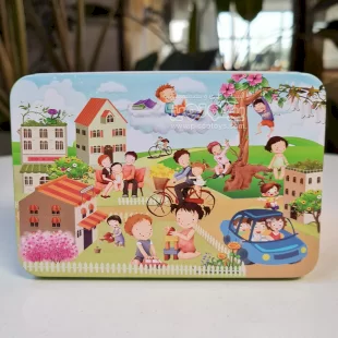 پازل شهرک ترافیک قوطی  فلزی کد P/JD1008/A