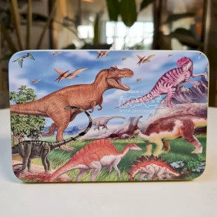 پازل دایناسور قوطی فلزی کد jd1030