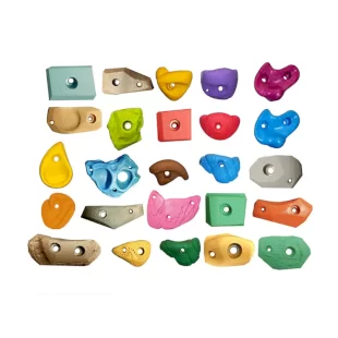 گیره صخره نوردی 25 عددی رنگی کد 4156854