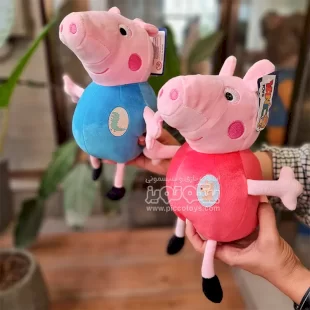 عروسک پپاپیگ مدل جورج و پپا کد P/AF100195/GP