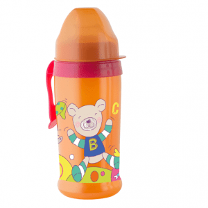 لیوان آبمیوه خوری نارنجی سر قمقمه ای rotho کد 306290231