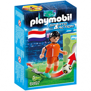 ساختني پلي موبيل مدل soccer player netherlands/Belgium 6897