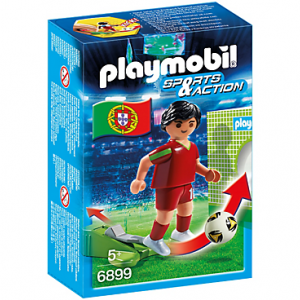 ساختني پلي موبيل مدل soccer player Portugal 6899