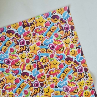 کاغذ کادو یک رو طرح ستاره کد P/601/A