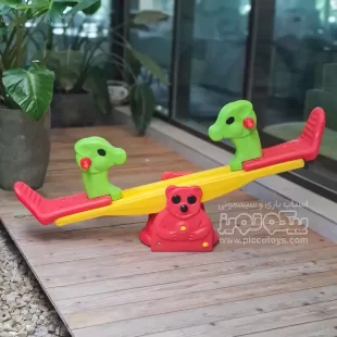 الاکلنگ تعادلی زرافه رنگ سبز قرمز کد P/3988991/B