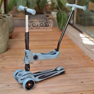 اسکوتر کودک کیکابو kikka boo MAKANI ROADSTER رنگ آبی کد 31006010125