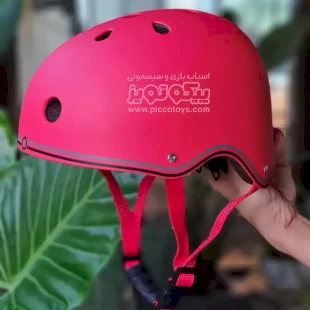 کلاه ایمنی GLOBBER سایز XS-S  رنگ قرمز کد 505102