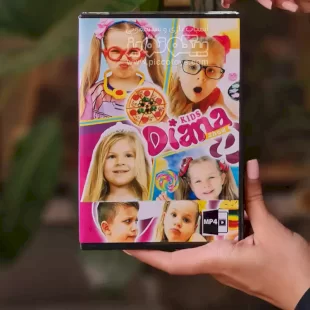 دی وی دی 6 عددی دیانا و روما  سری DVD KIDS DIANA 1 کد 4163696