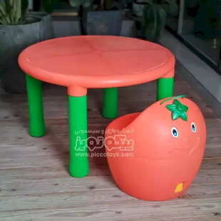 صندلی کودک پرتقالی نارنجی