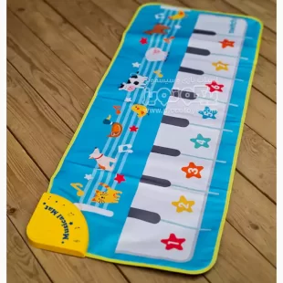 پیانو فرشی موزیکال کودک طرح حیوانات اهلی