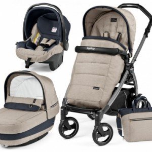 کالسکه peg perego مدل BOOK 51 S ELITE MODULAR رنگ luxe beige