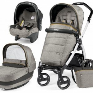 کالسکه peg perego مدل Book S Elite Modular رنگ luxe gray
