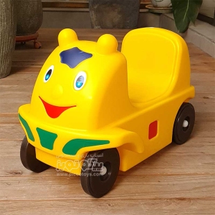 ماشین پایی ترن هوایی رنگ زرد کد 4174315