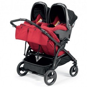کالسکه peg perego مدل Book For Two رنگ mod red