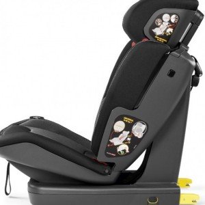 صندلی ماشین peg perego مدل Viaggio 1⋅2⋅3 Via رنگ crystal black