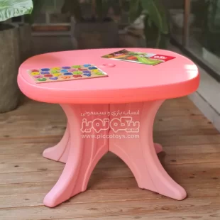 میز کودک وانیا رنگ صورتی