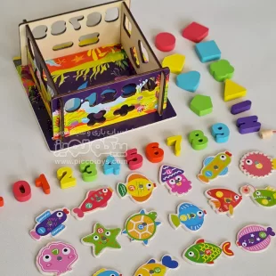 باکس ماهیگیری مونته سوری و لگاریتمی کد 5000903