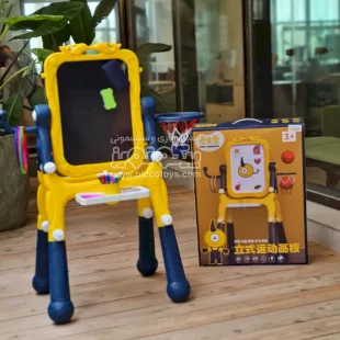 تخته نقاشی دو طرفه با حلقه بسکتبال و پرتاب کد DQ025