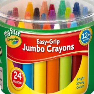 پاستل جامبو 24 رنگ کودک crayola کد 0784