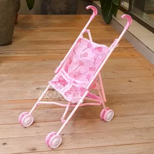 کالسکه عروسک چیپولینو صورتی  Chipolino کد KZKDI02202LO