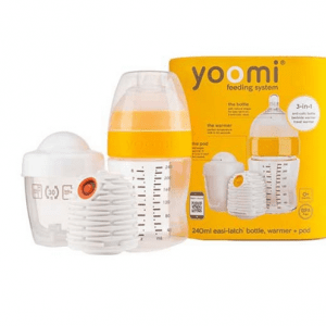 ست شیشه شیر 240 میل آنتی کولیک سفید Yoomi