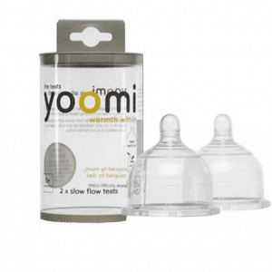 سر شیشه 2 عددی yoomi medium flow teat