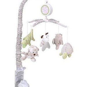 آویز تخت  کودک coala baby طرح حیوانات کرم