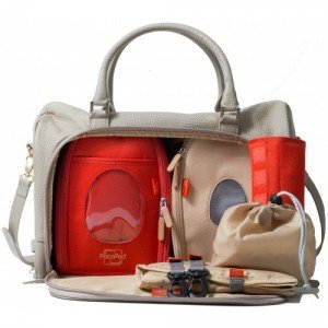 کیف لوازم نوزاد چرم pacapod مدل firenze 0511