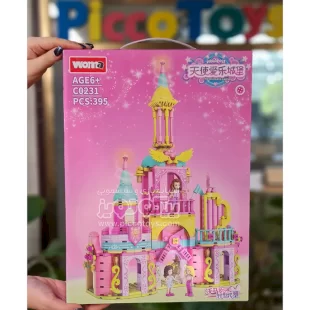 اسباب بازی لگو 395 تکه مدل قصر پرنسس paradise the princess castle کد C0231