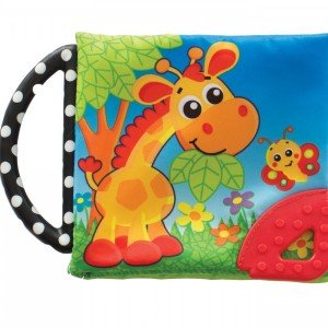 کتابچه و لثه گیر زرافه playgro کد 185482