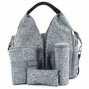 کیف 4 تکه لوازم نوزاد lassig مدل Neckline Bag LNB601174
