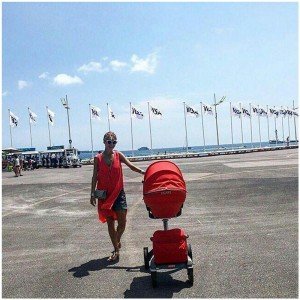 آرامش با کالسکه 2017 stokke xplory رنگ red