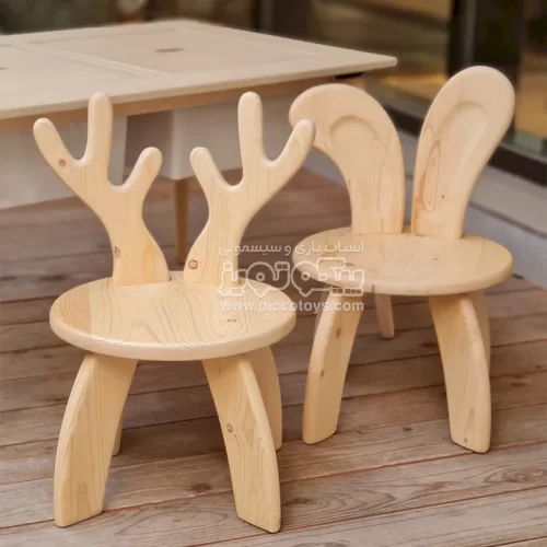 صندلی چوبی کودک