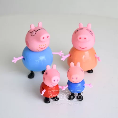 فیگور پپا پیگ مجموعه 14 عددی پپا پیگ Peppa Pig figure