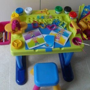 میز تحریر 50 تکه کودک playgo کد 7368