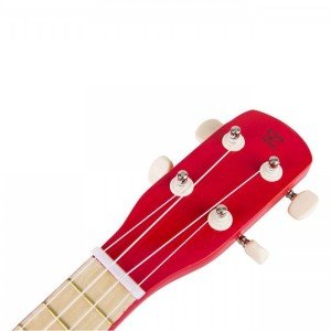 گیتار چوبی کودک Ukuleie red hape 0316