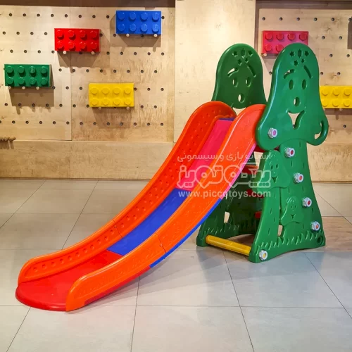 سرسره کودک مدل لبخند رنگ سبز  کد P/4346/SA