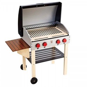 باربی کیو چوبی کودک Gourmet Grill with food hape 3127