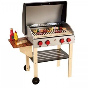 باربی کیو چوبی کودک Gourmet Grill with food hape 3127