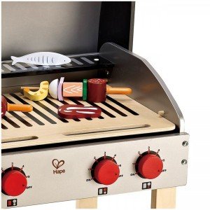 باربی کیو چوبی کودک Gourmet Grill with food hape 3127