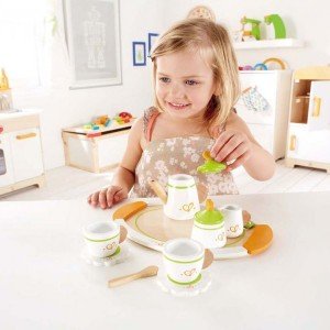 ست چای خوری چوبی Tea Set for Two hape 3124