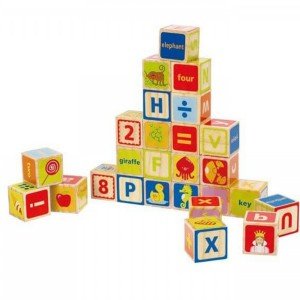 بلوک چوبی کودکABC Blocks hape کد 0419