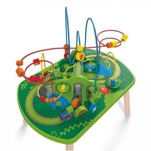 میز بازی کودک JUNGLE PLAY & TRAIN ACTIVITY TABLE hape 3801