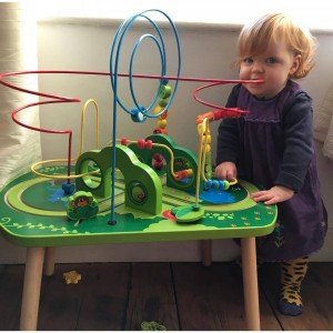 میز بازی کودک JUNGLE PLAY & TRAIN ACTIVITY TABLE hape 3801