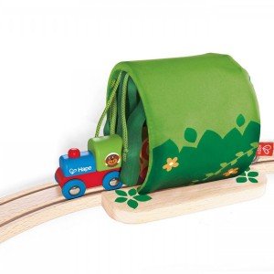 ریل و قطار چوبی کودک Jungle Train Journey Set hape 3800