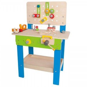 میز ابزار چوبی 32 تکهMaster Workbench hape کدE3000