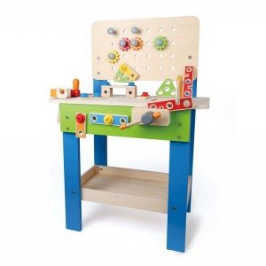 میز ابزار چوبی 32 تکهMaster Workbench hape کدE3000