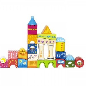 جورچین چوبی کودک fantasia blocks hape 0418