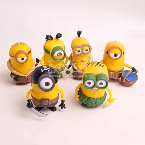 فیگور 6 عددی مینیون Minions کد 4252888